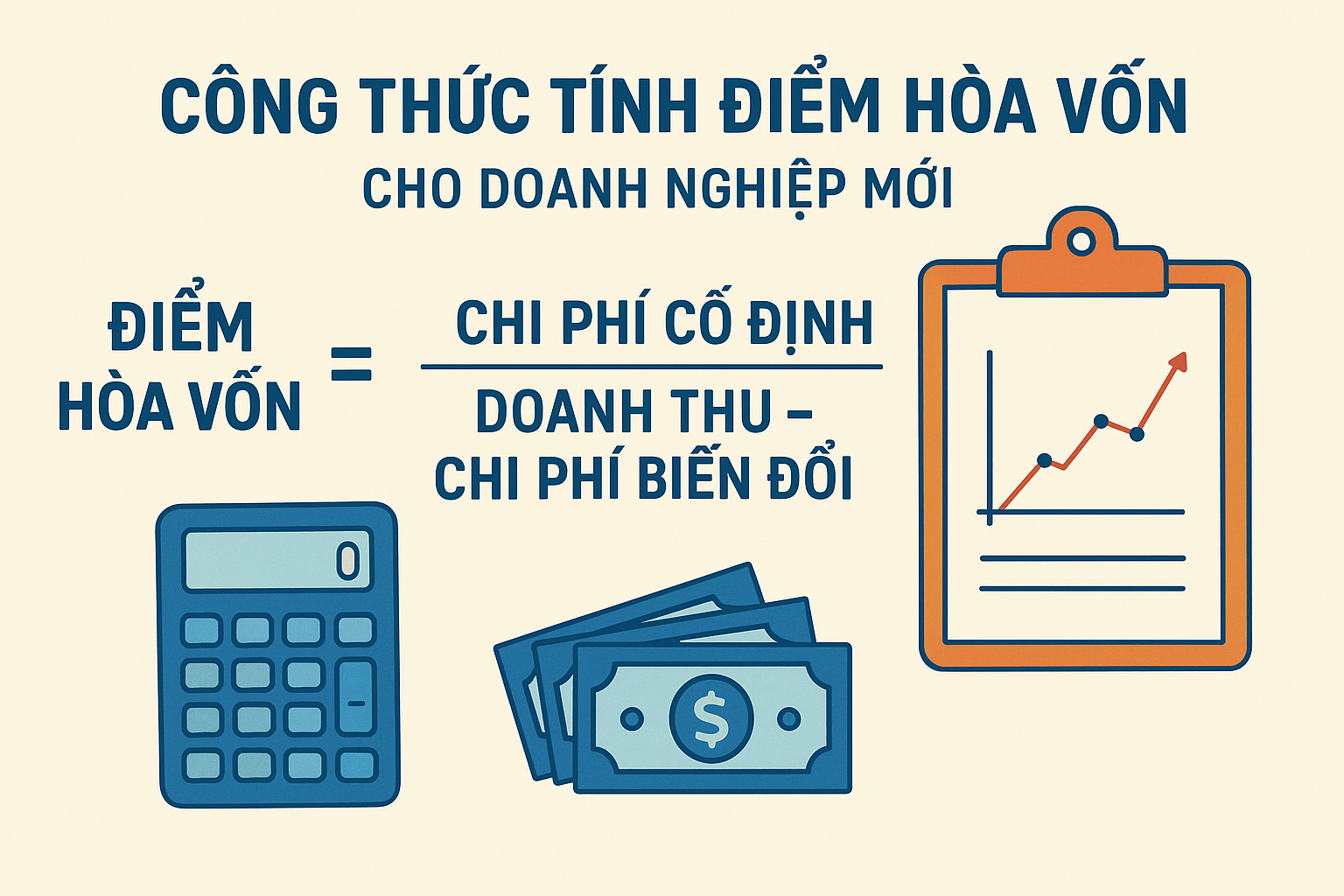 盈亏平衡点及其在商业计划中的应用– Xe Nâng A4